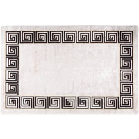 vidaXL Rug Washable 160x230 cm Light Beige Anti Slip