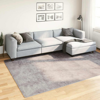 vidaXL Rug Washable 190x300 cm Grey Anti Slip