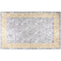 vidaXL Rug Washable 160x230 cm Grey Anti Slip