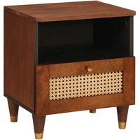 vidaXL Bedside Tables with Drawer 40 x 33 x 46 cm