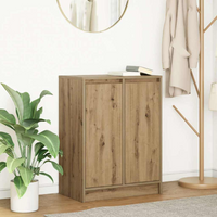 vidaXL Sideboard Artisan Oak 57x34x76 cm Engineered Wood