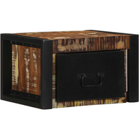 vidaXL Bedside Cabinet Multicolour 40x35x25 cm Solid Wood Reclaimed