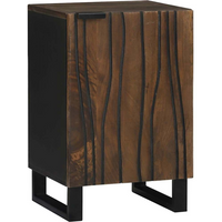 vidaXL Bathroom Sink Cabinet Walnut 38 x 33.5 x 58 cm Engineered wood