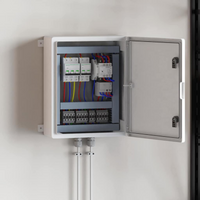 vidaXL Control Cabinet Grey 40 x 24 x 50 cm ABS Plastic