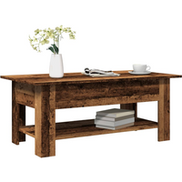 vidaXL Coffee Table Old Wood 102x55x42 cm Engineered Wood