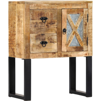 vidaXL Sideboard 60x30x76 cm Solid Mango Wood