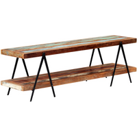 vidaXL TV Cabinet 160x40x50 cm Solid Reclaimed Wood