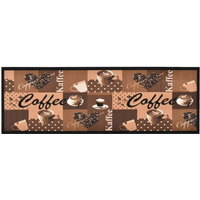 vidaXL Kitchen Carpet Washable Coffee brown 60x300 cm