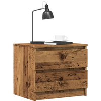 vidaXL Bedside Cabinets 2 pcs Old Wood 50x40x43.5 cm Engineered Wood