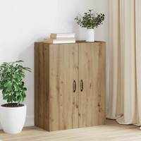 vidaXL Hanging cabinet Artisan oak 69.5 x 34 x 90 cm Engineered wood