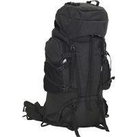 vidaXL Hiking Backpack Black 60 L Oxford Fabric