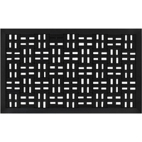 vidaXL Door Mat Rectangular 45x75 cm Rubber