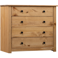 vidaXL Side Cabinet 80x40x73 cm Pine Panama Range