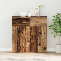vidaXL Sideboard with Drawer Old Wood
