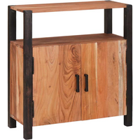 vidaXL Sideboard Brown 70 x 30 x 75 cm Solid Acacia wood