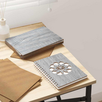 vidaXL Decor Panels 150 pcs Grey sonoma 21 x 30 x 0.3 cm