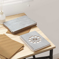 vidaXL Decor Panels 50 pcs Concrete grey 21 x 30 x 0.3 cm