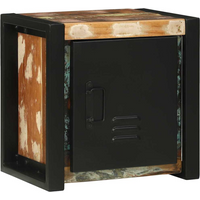vidaXL Bathroom Cabinet Brown 40 x 30 x 40 cm Solid Reclaim wood