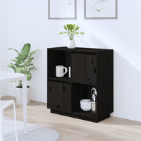 VIDAXL Sideboard 74x35x80 cm Solid Wood Pine
