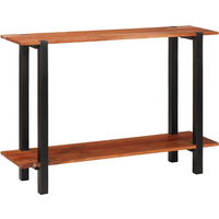 vidaXL Console Table Brown 110 x 30 x 75 cm Solid acacia wood