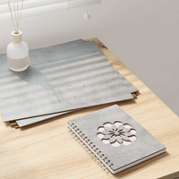 vidaXL Decor Panels 50 pcs Concrete grey 30 x 30 x 0.3 cm