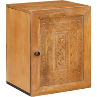 vidaXL Bathroom Cabinet Light Brown 38 x 33 x 48 cm Engineered Wood