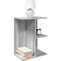 vidaXL Bedside Tables 2 pcs Grey Sonoma 46.5x29x61 cm Engineered Wood