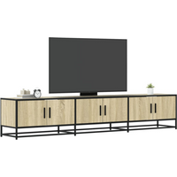vidaXL TV Cabinet Sonoma Oak 210x35x41 cm Engineered Wood
