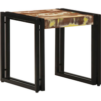 vidaXL Coffee Table Multicolour 40 x 40 x 38 cm Solid reclaimed wood