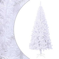 vidaXL Artificial Christmas Tree L 240 cm White
