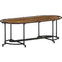 vidaXL Coffee Table 110x55x40 cm Solid Wood Reclaimed