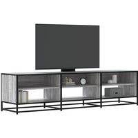 vidaXL TV Cabinet Grey Sonoma 180x40x46 cm Engineered Wood