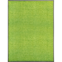 vidaXL Doormat Washable Green 90x120 cm