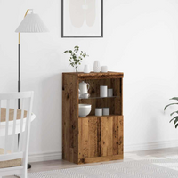 vidaXL Sideboard Brown 60 x 37 x 100 cm Engineered wood