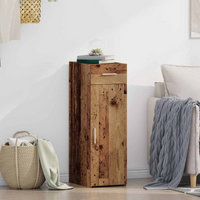 vidaXL Sideboard Old wood 30 x 42.5 x 93 cm Engineered wood