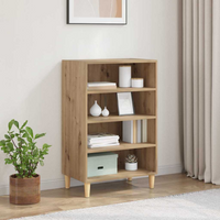vidaXL Sideboard Artisan oak 57 x 35 x 89.5 cm Engineered wood