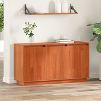 vidaXL Sideboard Brown 111 x 34 x 60 cm Solid Pine wood