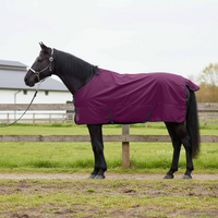 vidaXL Horse Blanket Full Purple 135 cm Polyester
