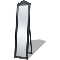 Free-Standing Mirror Baroque Style 160x40 cm