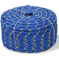 vidaXL Marine Rope Polypropylene 16 mm 250 m Blue