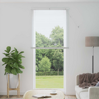 vidaXL Venetian Blind Manual Adjustable White 213 x 90 cm PVC