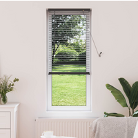 vidaXL Venetian Blind Manual Adjustable Silver Grey 150 x 50 cm PVC