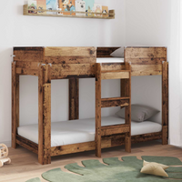Bunk Bed for Kids Old Wood 90 x Engineered Wood