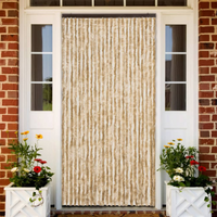 vidaXL Insect Curtain Beige 100x220 cm Chenille