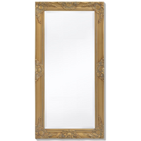 vidaXL Wall Mirror Baroque Style 100x50 cm Gold