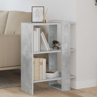 vidaXL Bookshelf Concrete Grey 52 x 25 x 71.5 cm Engineered Wood