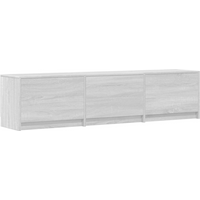 vidaXL TV Cabinet Grey Sonoma 165 x 34 x 40 cm Engineered Wood