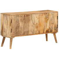 vidaXL Sideboard Solid Mango Wood 110x30x60 cm