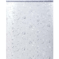 vidaXL Window Film Frosted Flower Pattern 90x500 cm PVC