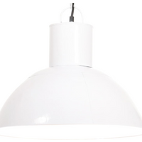 vidaXL Hanging Lamp 25 W White Round 48 cm E27